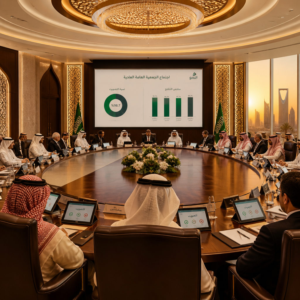 الجمعيات العمومية للشركات المساهمة