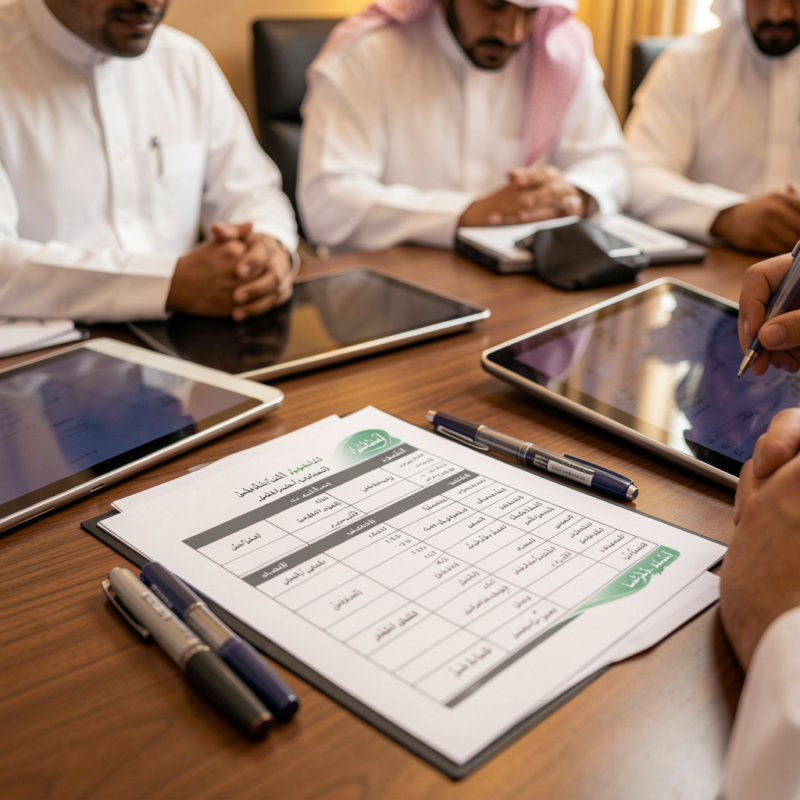 جدول أعمال الجمعية العمومية